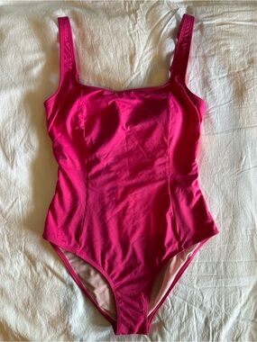 Cupshe Hot Pink One-Piece Swimsuit